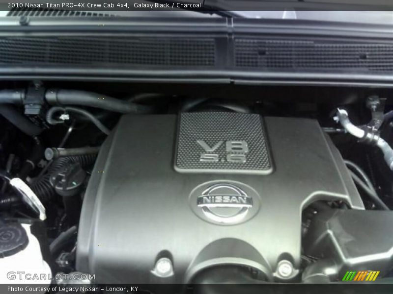 Galaxy Black / Charcoal 2010 Nissan Titan PRO-4X Crew Cab 4x4