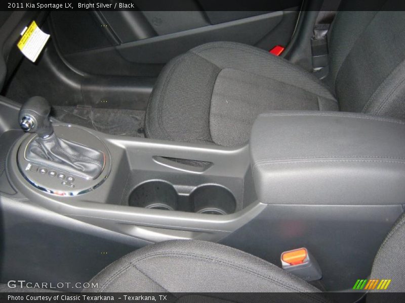 Bright Silver / Black 2011 Kia Sportage LX