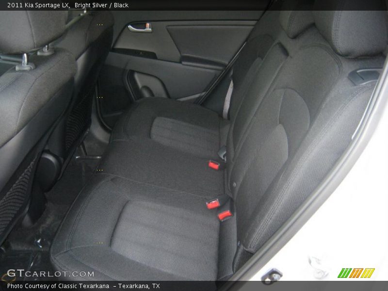 Bright Silver / Black 2011 Kia Sportage LX