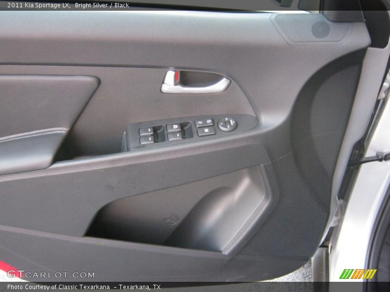 Bright Silver / Black 2011 Kia Sportage LX