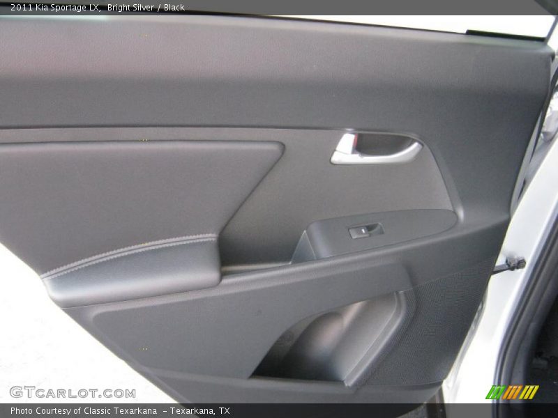 Bright Silver / Black 2011 Kia Sportage LX