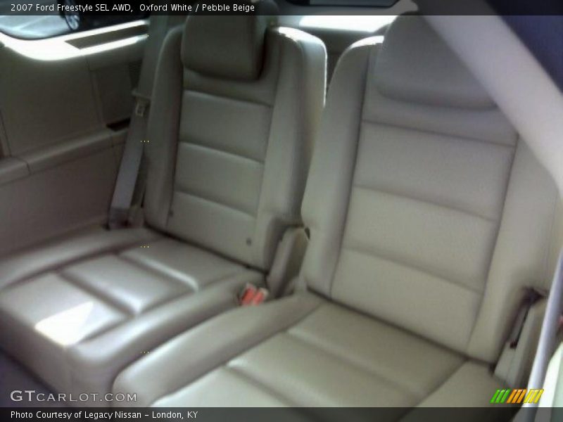 Oxford White / Pebble Beige 2007 Ford Freestyle SEL AWD