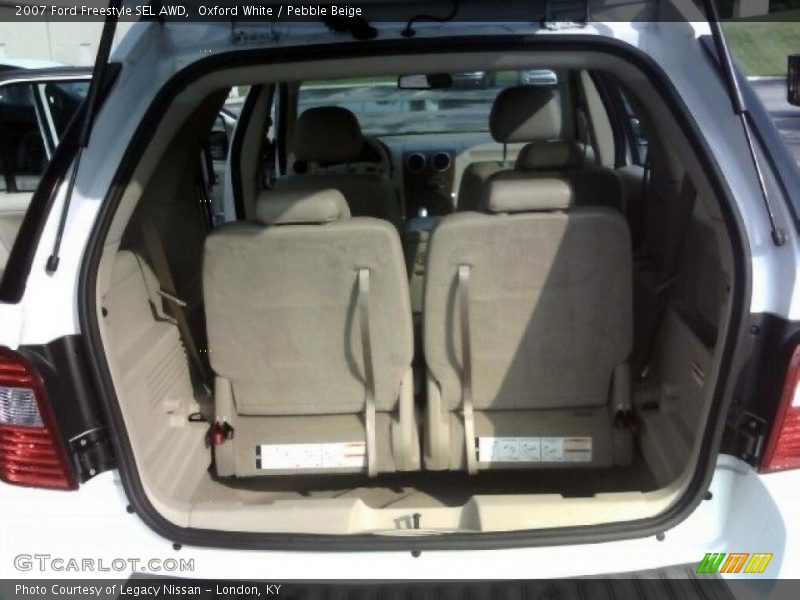 Oxford White / Pebble Beige 2007 Ford Freestyle SEL AWD