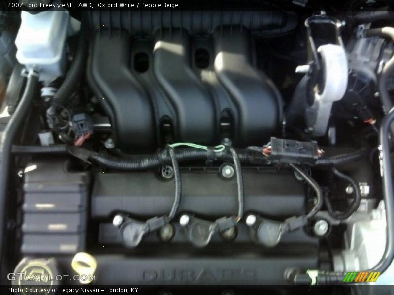 Oxford White / Pebble Beige 2007 Ford Freestyle SEL AWD