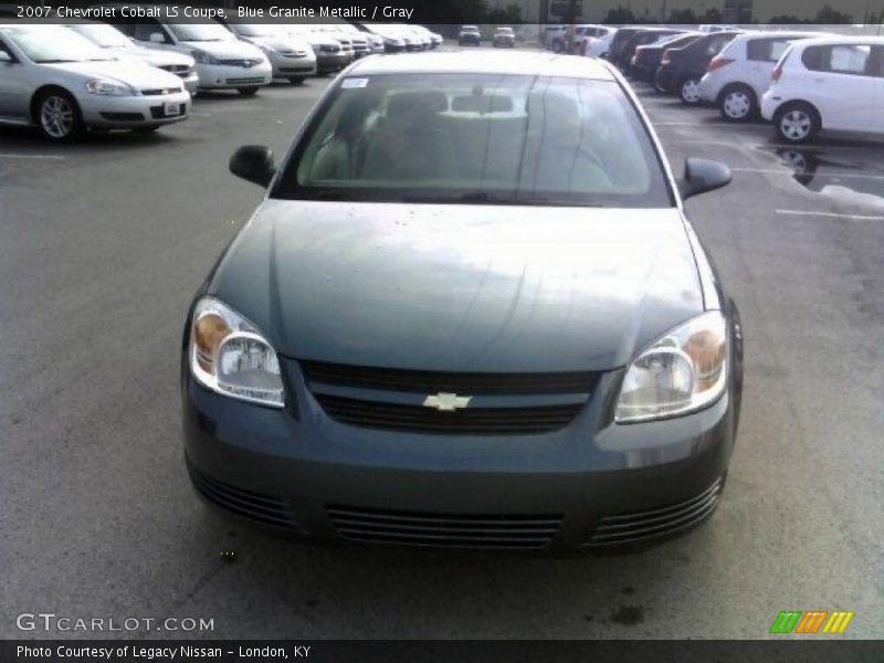 Blue Granite Metallic / Gray 2007 Chevrolet Cobalt LS Coupe