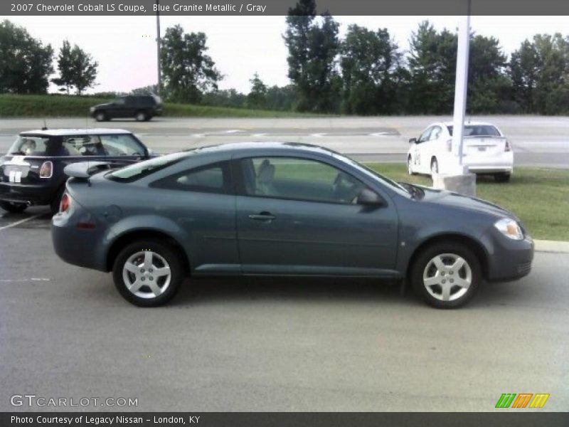 Blue Granite Metallic / Gray 2007 Chevrolet Cobalt LS Coupe