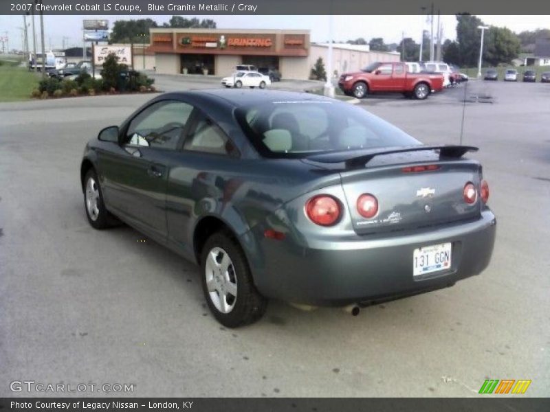 Blue Granite Metallic / Gray 2007 Chevrolet Cobalt LS Coupe