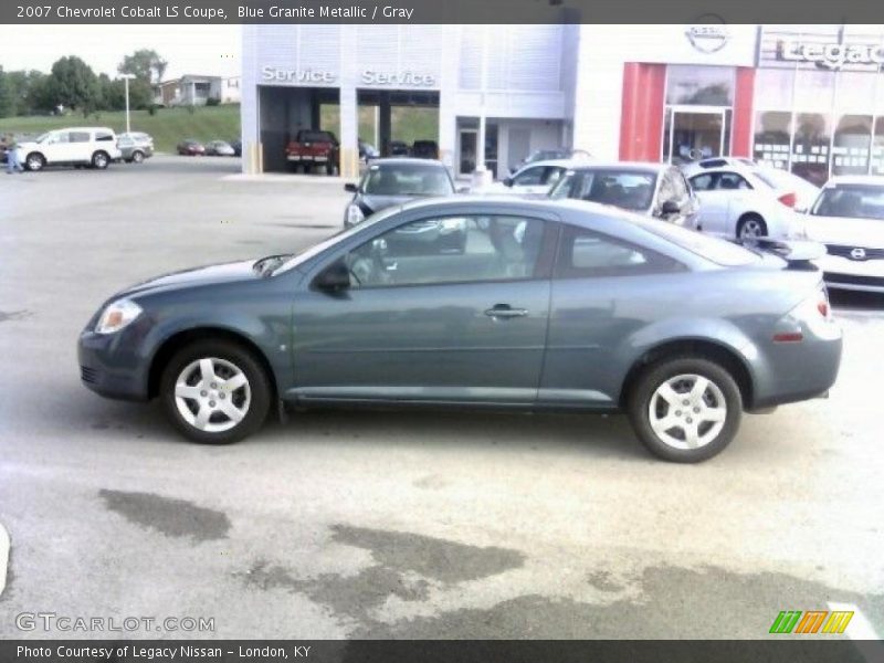 Blue Granite Metallic / Gray 2007 Chevrolet Cobalt LS Coupe