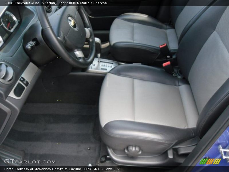 Bright Blue Metallic / Charcoal 2008 Chevrolet Aveo LS Sedan