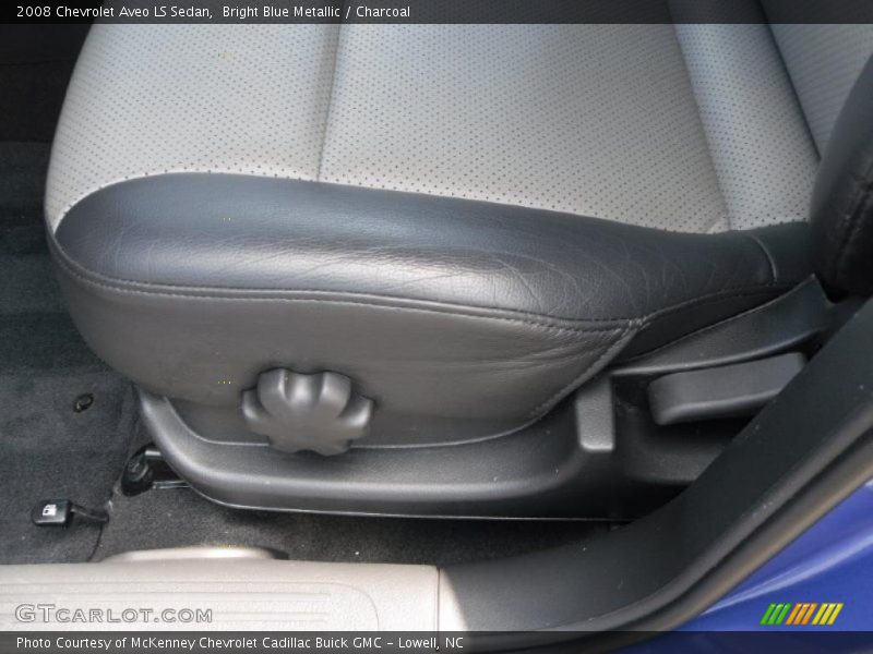 Bright Blue Metallic / Charcoal 2008 Chevrolet Aveo LS Sedan