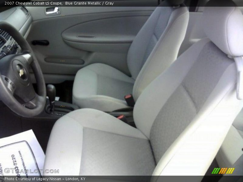 Blue Granite Metallic / Gray 2007 Chevrolet Cobalt LS Coupe