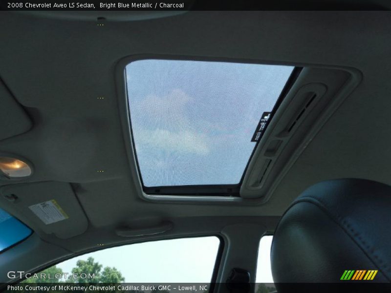 Bright Blue Metallic / Charcoal 2008 Chevrolet Aveo LS Sedan