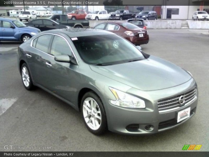 Precision Gray Metallic / Charcoal 2009 Nissan Maxima 3.5 S