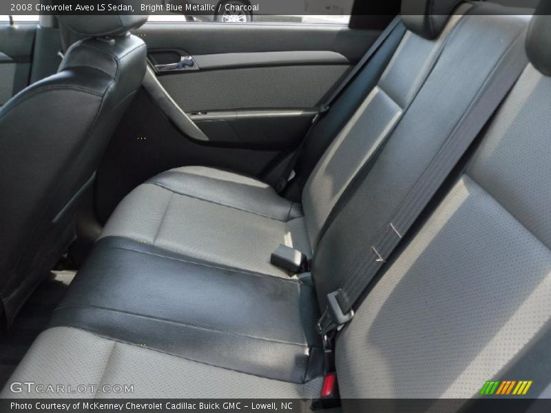 Bright Blue Metallic / Charcoal 2008 Chevrolet Aveo LS Sedan