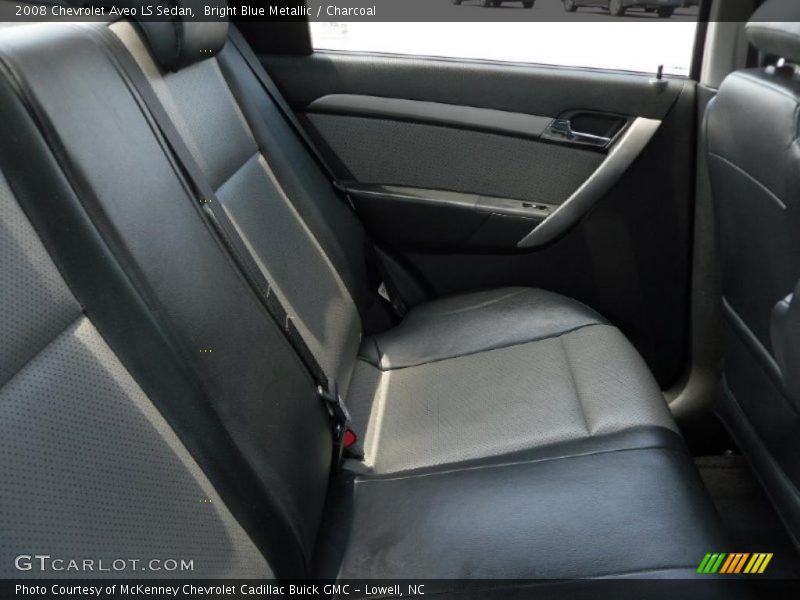 Bright Blue Metallic / Charcoal 2008 Chevrolet Aveo LS Sedan