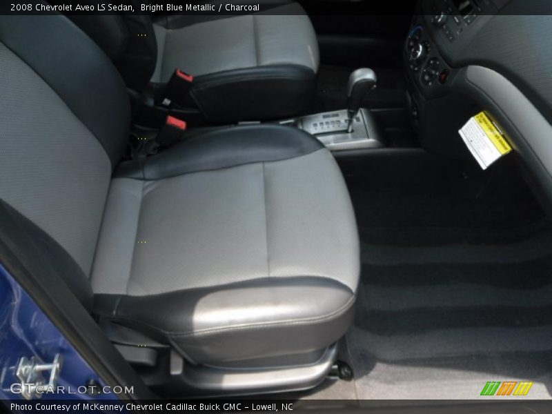 Bright Blue Metallic / Charcoal 2008 Chevrolet Aveo LS Sedan