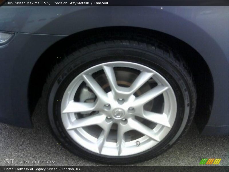 Precision Gray Metallic / Charcoal 2009 Nissan Maxima 3.5 S