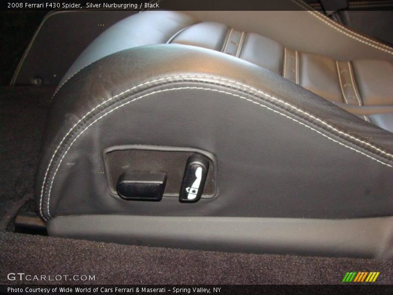 Silver Nurburgring / Black 2008 Ferrari F430 Spider