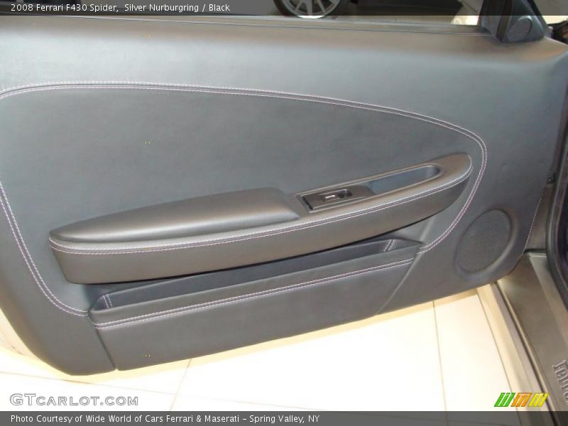 Silver Nurburgring / Black 2008 Ferrari F430 Spider