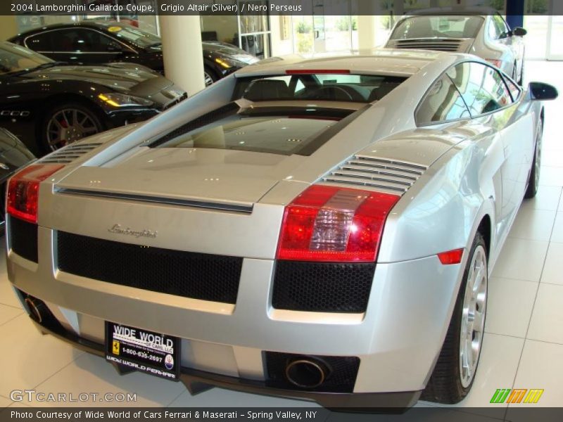 Grigio Altair (Silver) / Nero Perseus 2004 Lamborghini Gallardo Coupe