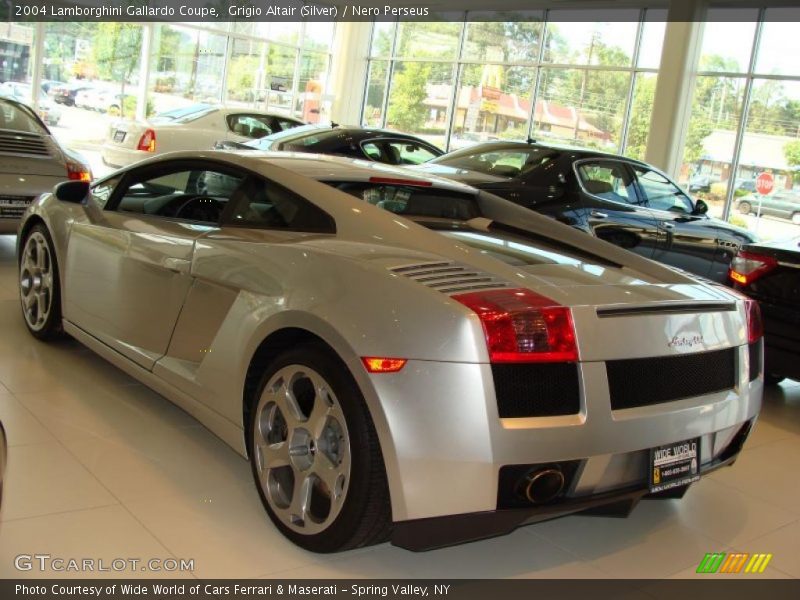 Grigio Altair (Silver) / Nero Perseus 2004 Lamborghini Gallardo Coupe