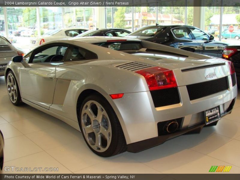 Grigio Altair (Silver) / Nero Perseus 2004 Lamborghini Gallardo Coupe