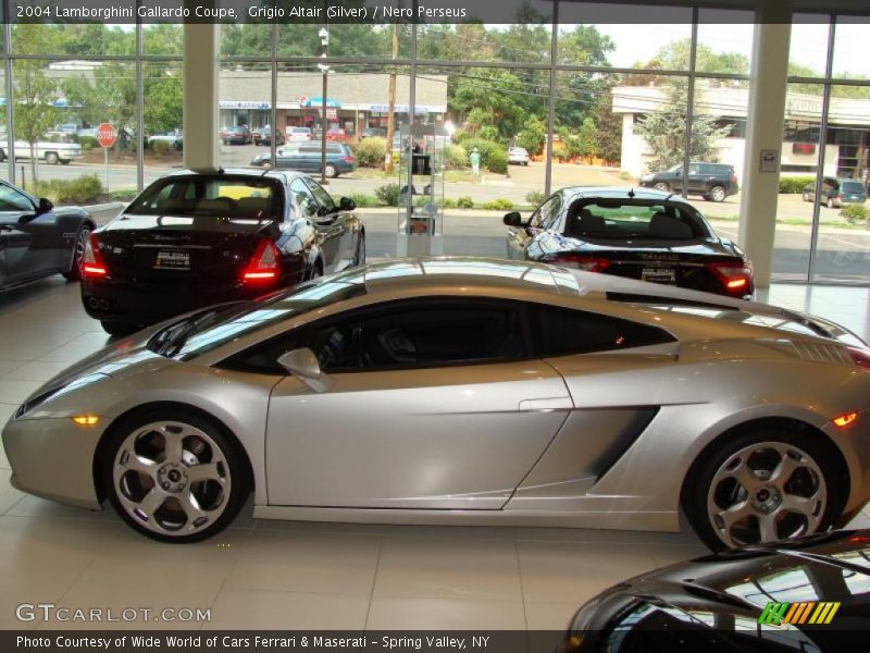 Grigio Altair (Silver) / Nero Perseus 2004 Lamborghini Gallardo Coupe
