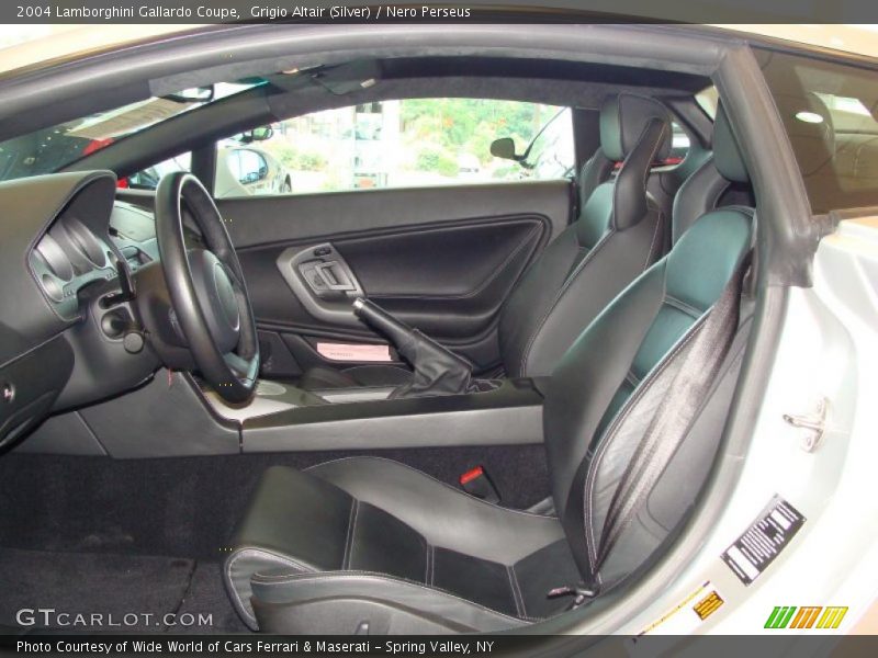 Grigio Altair (Silver) / Nero Perseus 2004 Lamborghini Gallardo Coupe