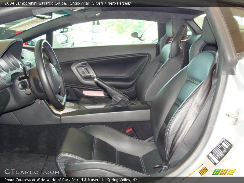 Grigio Altair (Silver) / Nero Perseus 2004 Lamborghini Gallardo Coupe