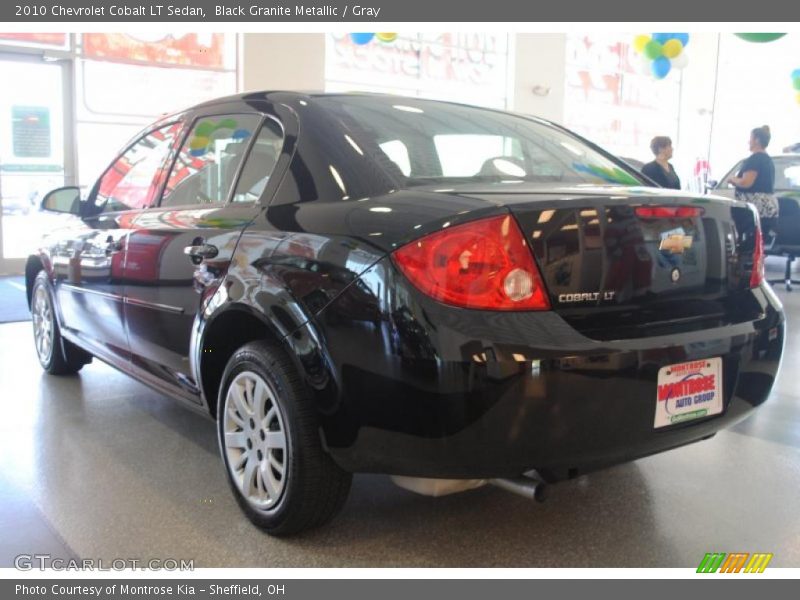 Black Granite Metallic / Gray 2010 Chevrolet Cobalt LT Sedan