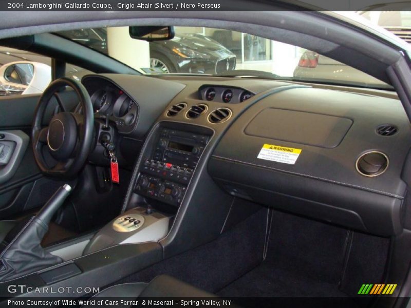 Grigio Altair (Silver) / Nero Perseus 2004 Lamborghini Gallardo Coupe