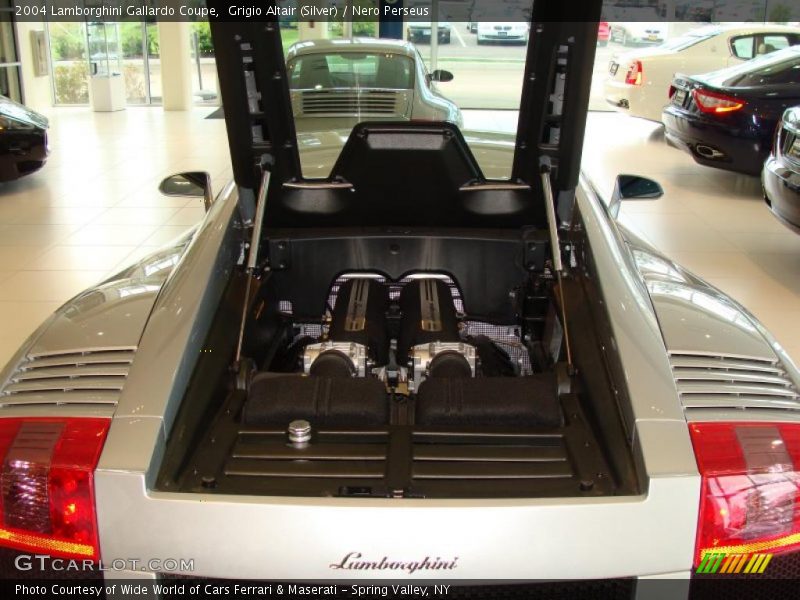 Grigio Altair (Silver) / Nero Perseus 2004 Lamborghini Gallardo Coupe