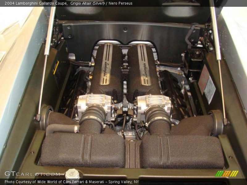 Grigio Altair (Silver) / Nero Perseus 2004 Lamborghini Gallardo Coupe
