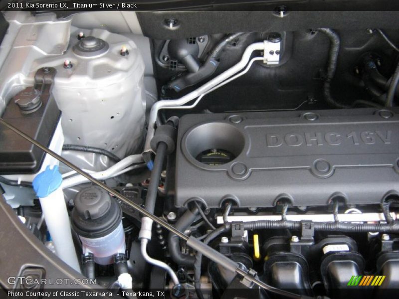 Titanium Silver / Black 2011 Kia Sorento LX