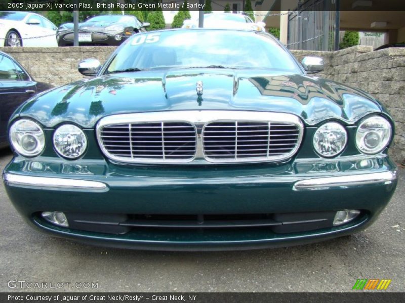 British Racing Green Metallic / Barley 2005 Jaguar XJ Vanden Plas