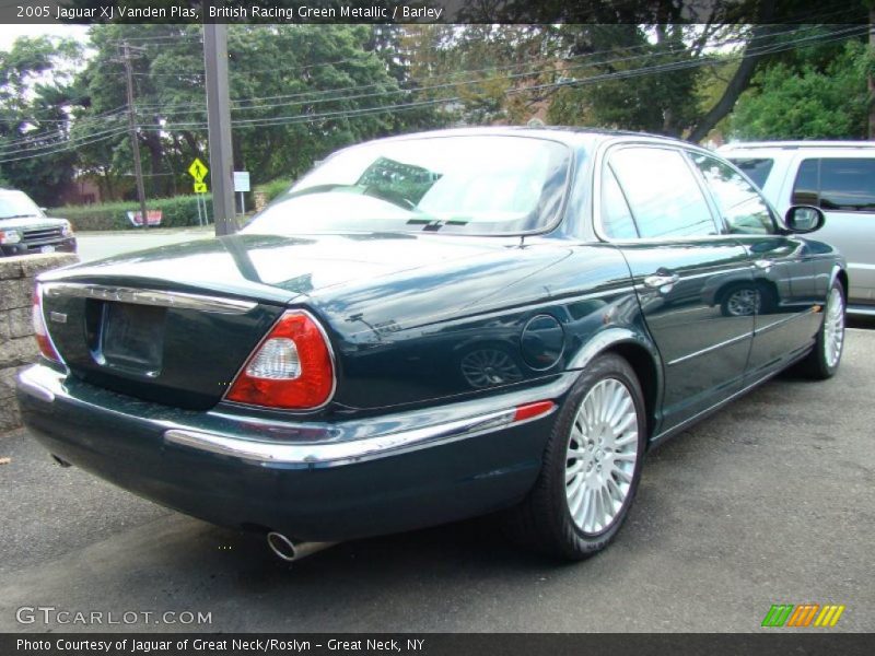British Racing Green Metallic / Barley 2005 Jaguar XJ Vanden Plas