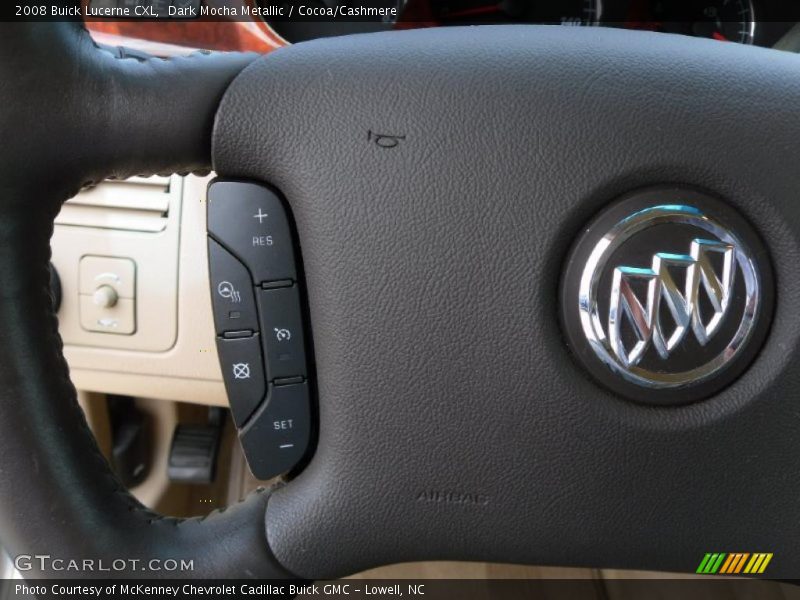 Dark Mocha Metallic / Cocoa/Cashmere 2008 Buick Lucerne CXL