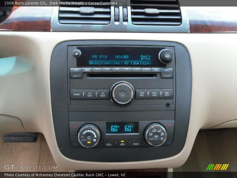 Dark Mocha Metallic / Cocoa/Cashmere 2008 Buick Lucerne CXL