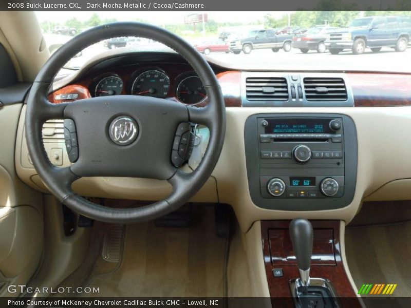 Dark Mocha Metallic / Cocoa/Cashmere 2008 Buick Lucerne CXL