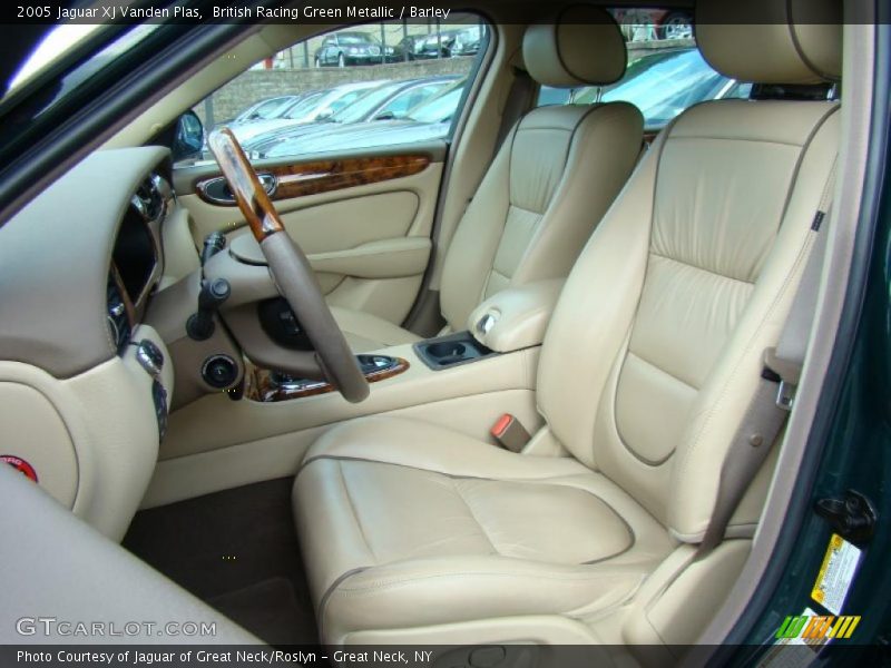 British Racing Green Metallic / Barley 2005 Jaguar XJ Vanden Plas