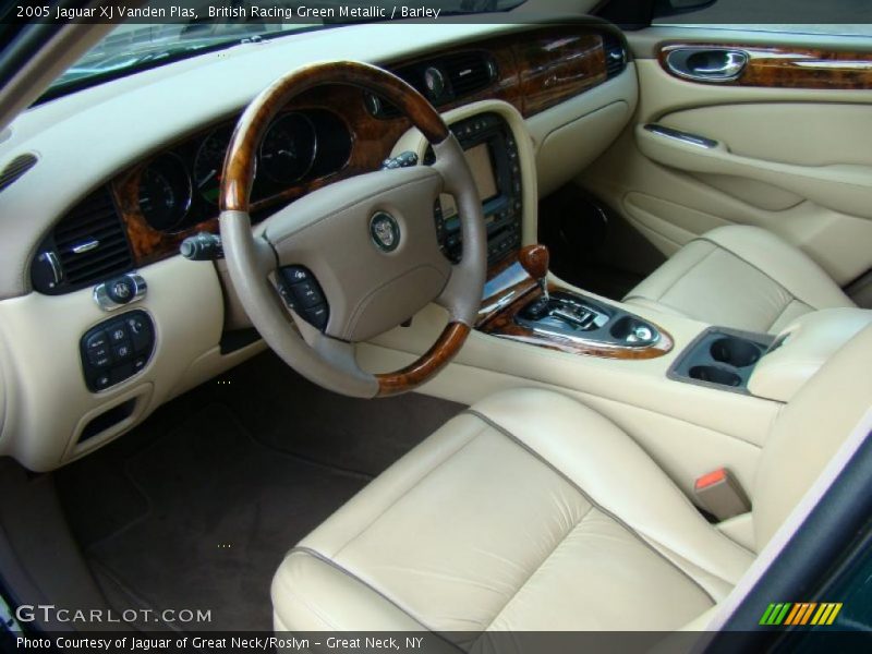 British Racing Green Metallic / Barley 2005 Jaguar XJ Vanden Plas