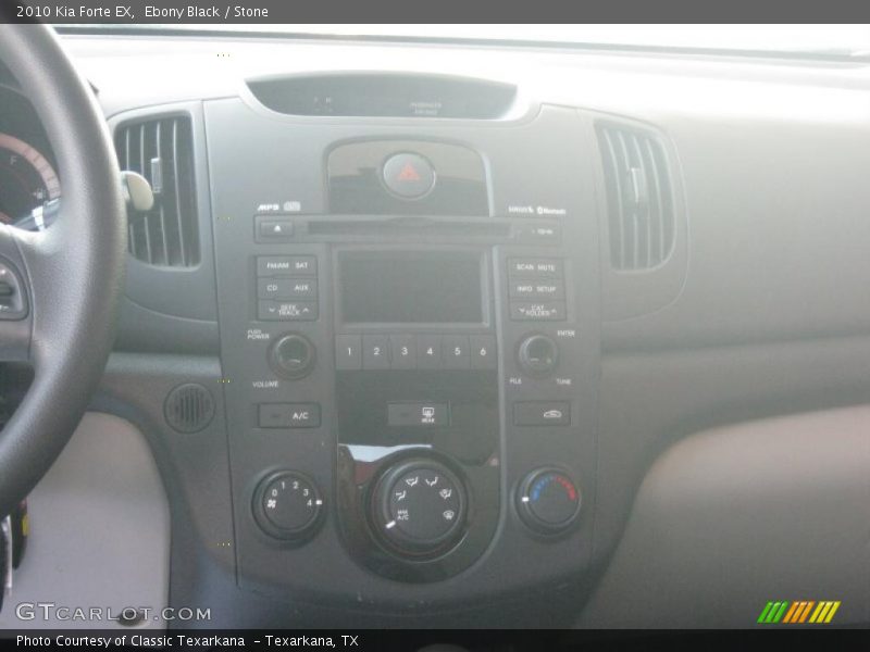 Ebony Black / Stone 2010 Kia Forte EX