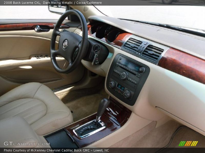 Dark Mocha Metallic / Cocoa/Cashmere 2008 Buick Lucerne CXL