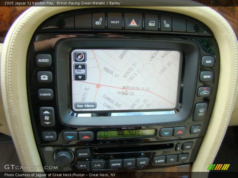 British Racing Green Metallic / Barley 2005 Jaguar XJ Vanden Plas