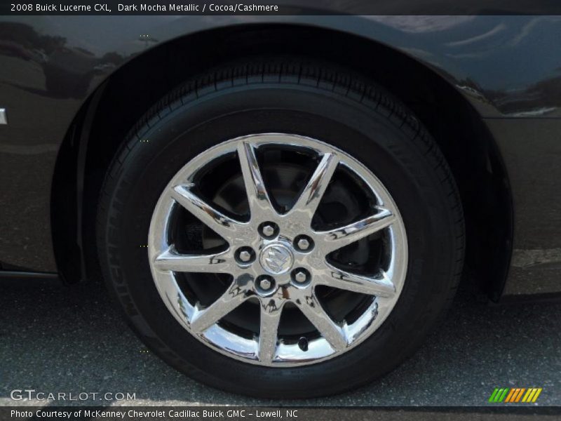 Dark Mocha Metallic / Cocoa/Cashmere 2008 Buick Lucerne CXL