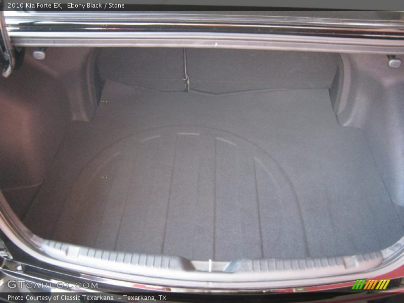 Ebony Black / Stone 2010 Kia Forte EX