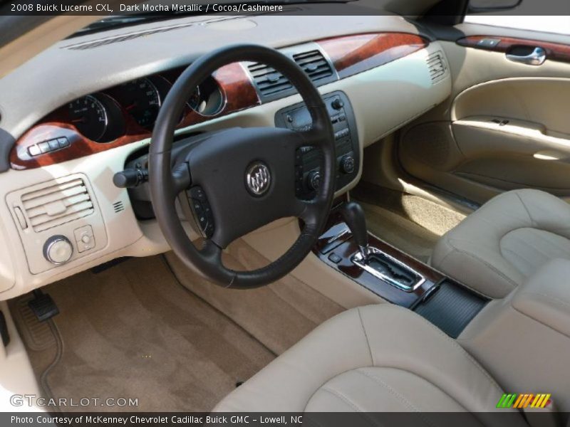 Dark Mocha Metallic / Cocoa/Cashmere 2008 Buick Lucerne CXL