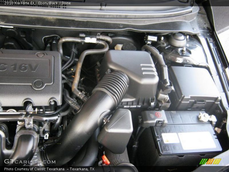 Ebony Black / Stone 2010 Kia Forte EX