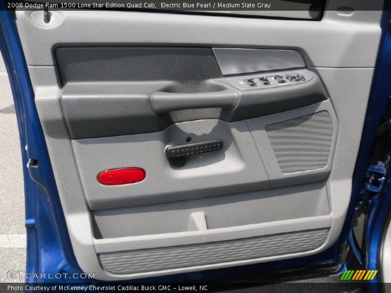 Electric Blue Pearl / Medium Slate Gray 2008 Dodge Ram 1500 Lone Star Edition Quad Cab