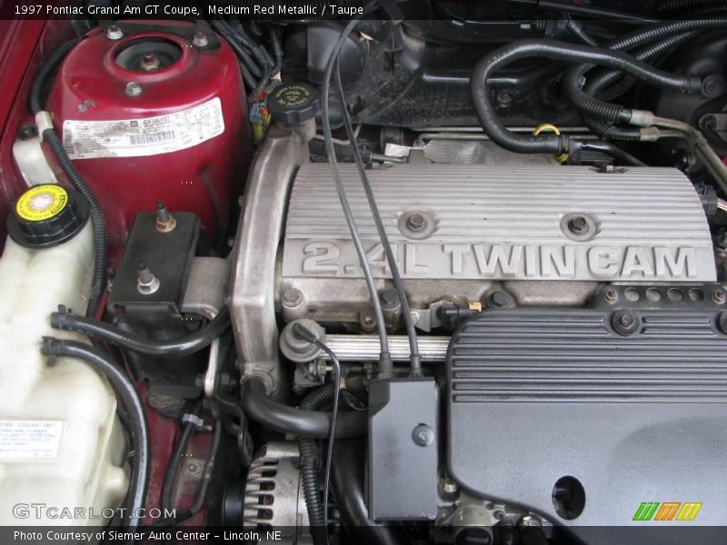  1997 Grand Am GT Coupe Engine - 2.4 Liter DOHC 16-Valve 4 Cylinder